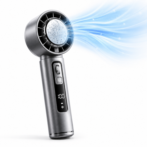 Ventilador Portátil Turbina con Enfriamiento