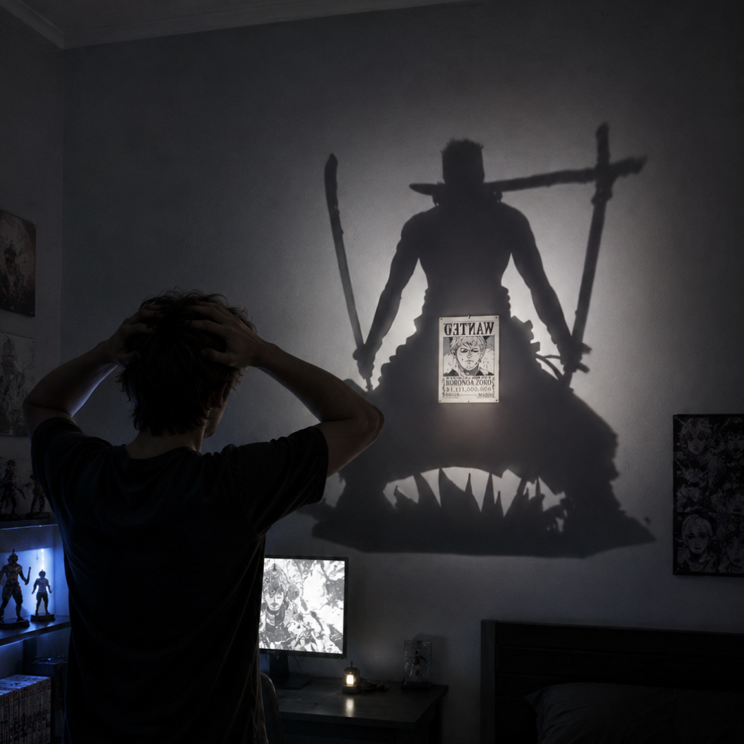 Lámpara LED de Pared Zoro One Piece