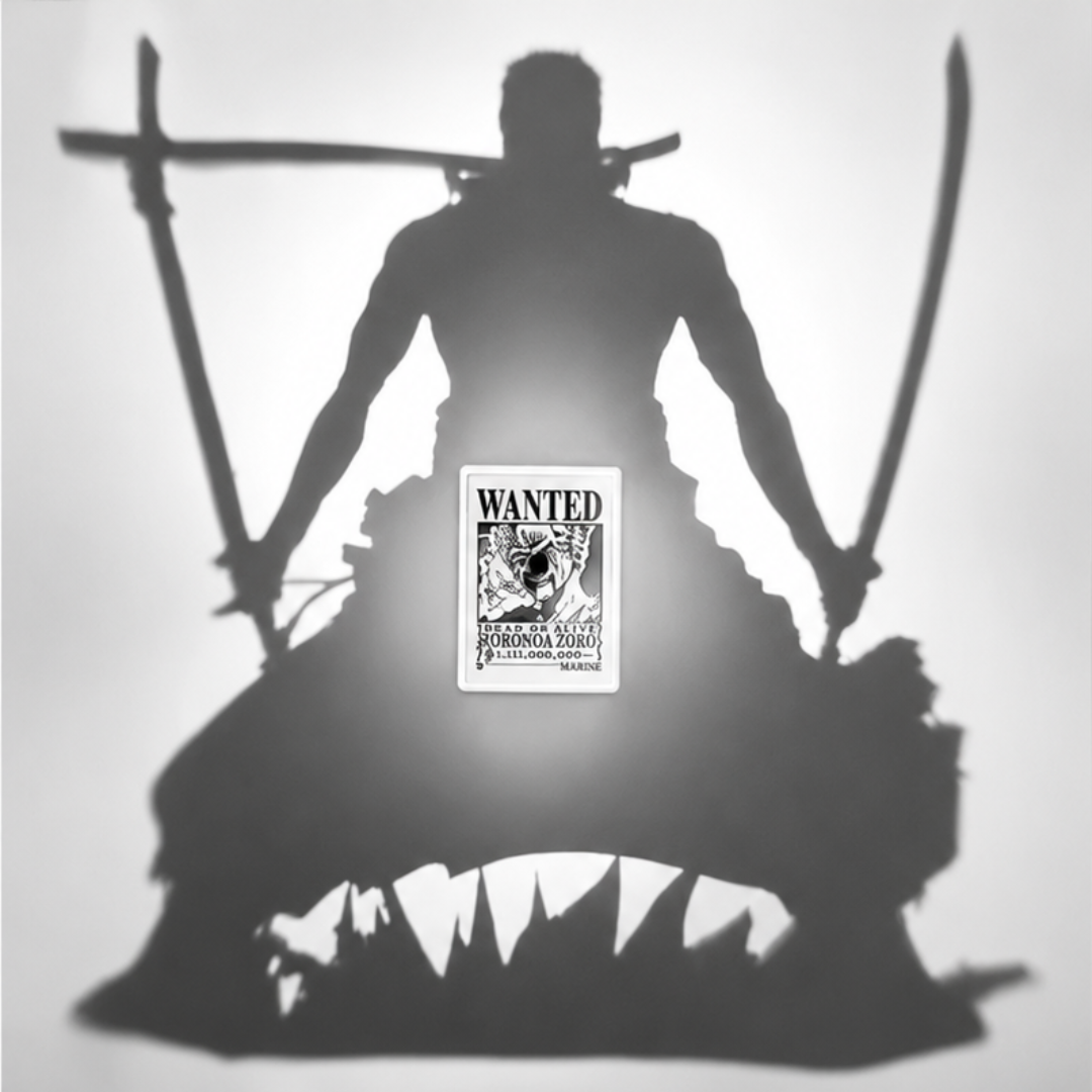 Lámpara LED de Pared Zoro One Piece